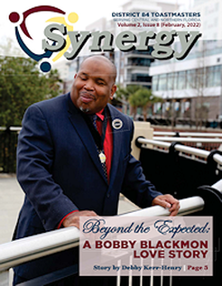 W.C. Blackmon on the cover of Synergy Magazine, February 2022